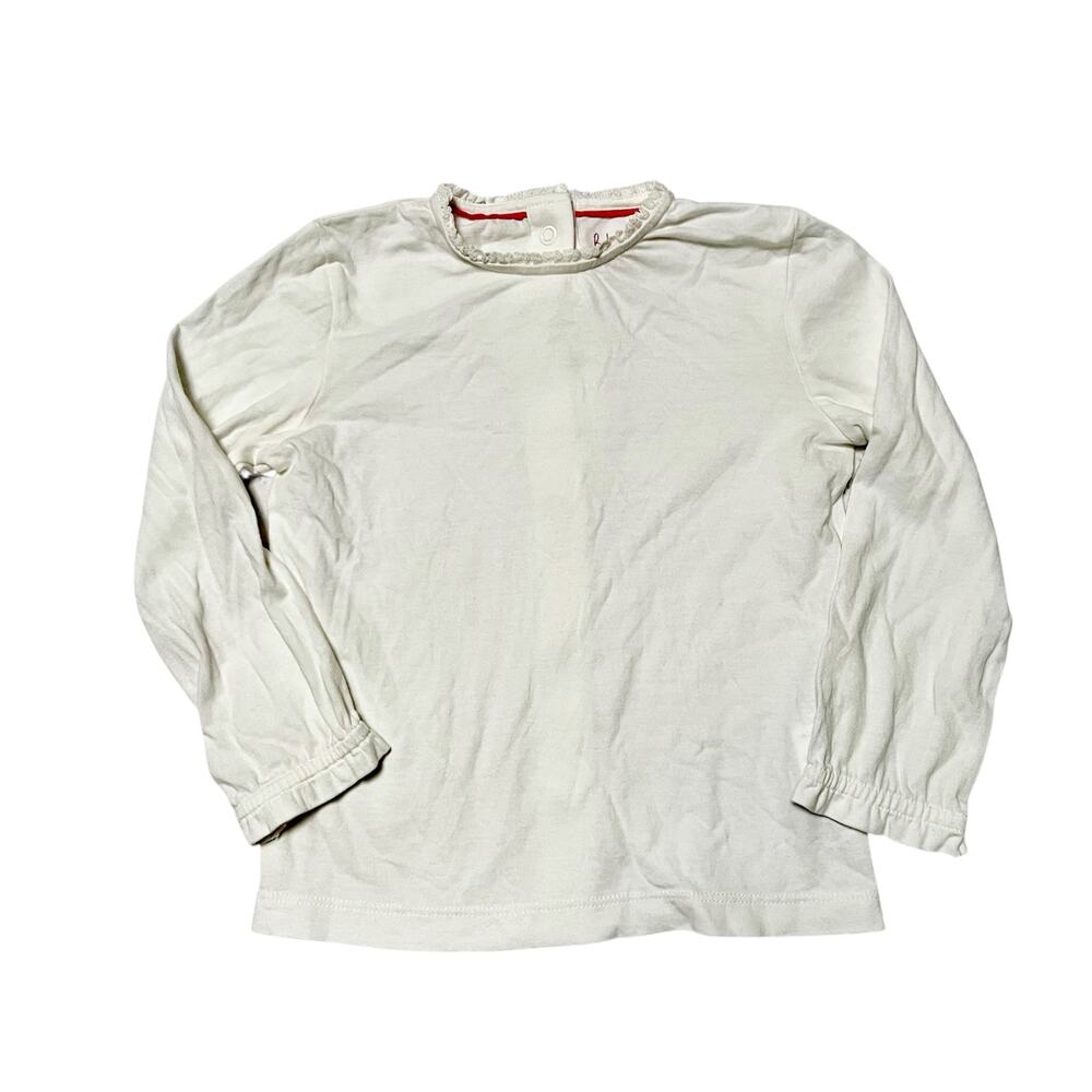 Baby Boden Lace Topped Shirt Size 18-24m